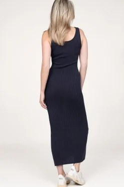 Tricot Maxi Dress Sugar | Grey... | Herskind | Little Soho