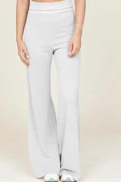 Tricot Pants With Lurex Fine | Natural... | D-Etoiles Casiope | Little Soho