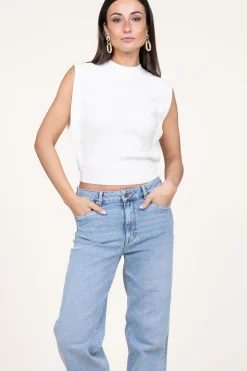 Tricot Top Solange | Natural... | Est'Seven | Little Soho