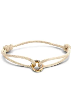 Trio Gold Iconic Triple Colour Bracelet | Multi... | Just Franky | Little Soho