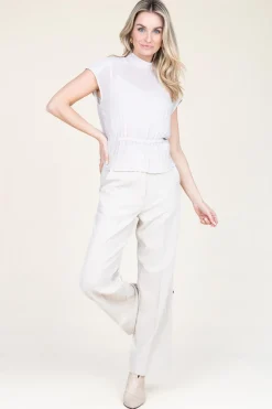 Trousers Evie | Natural... | Second Female | Little Soho