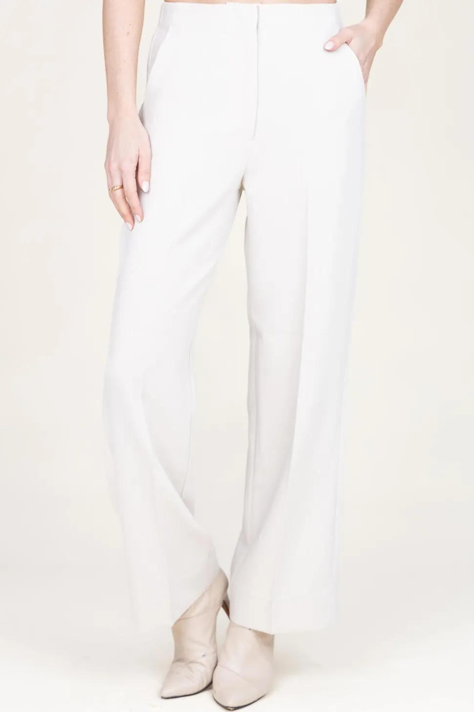 Trousers Evie | Natural... | Second Female | Little Soho