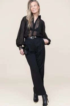 Trousers Gona | Black... | Ba&Sh | Little Soho