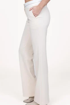 Trousers Sienna | Natural... | Patrizia Pepe | Little Soho