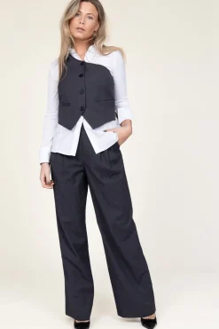 Trousers Vida | Grey... | Co'Couture | Little Soho