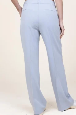 Trousers With Belt Closure Chantalle | Blue... | Aaiko | Little Soho