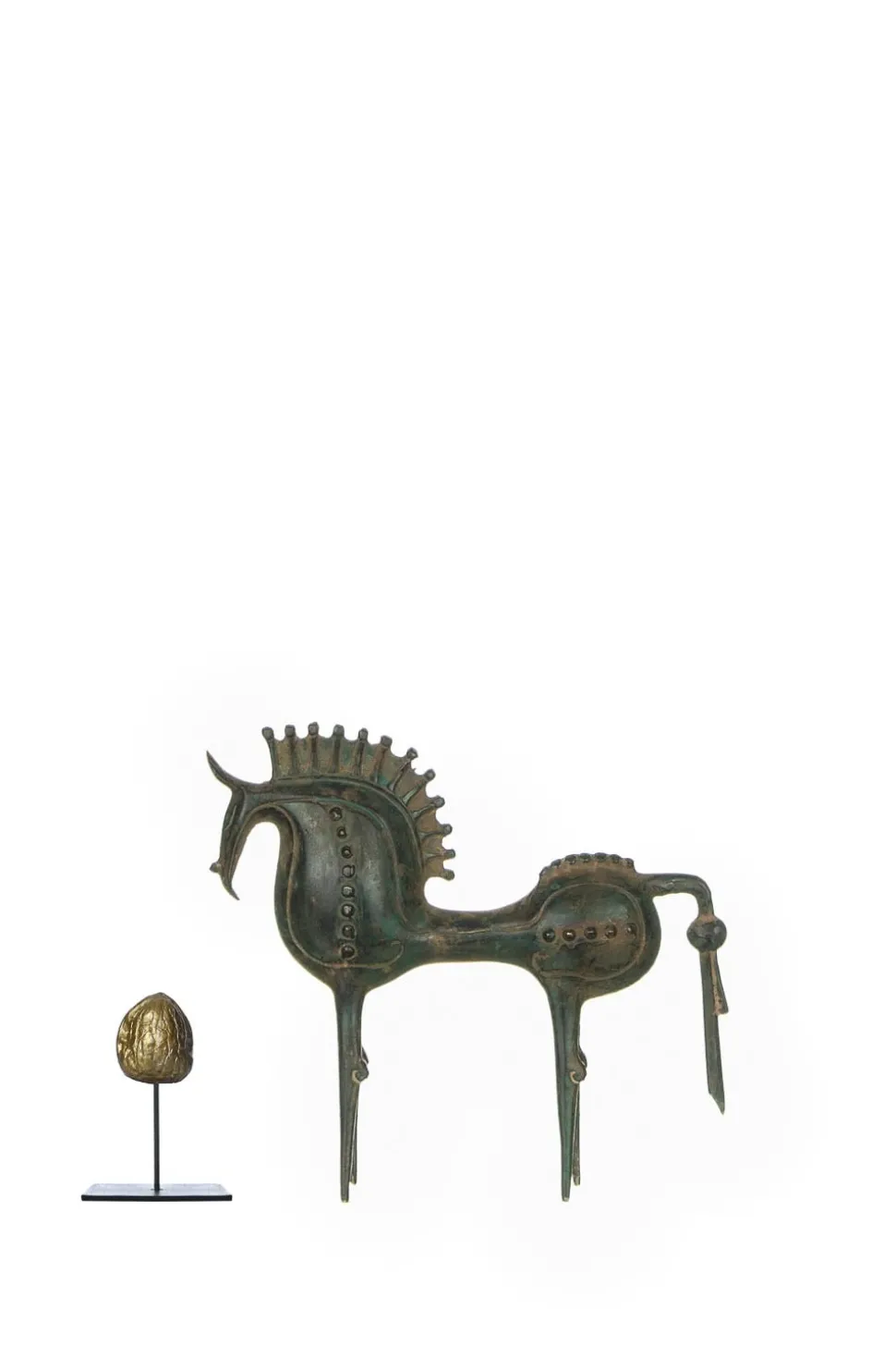 Troyan Horse Aidan - Large | Green... | Little Soho Living | Little Soho