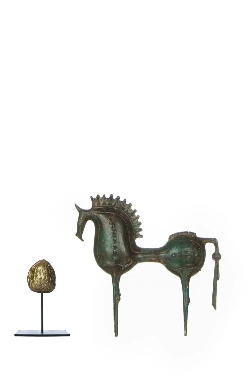 Troyan Horse Shane - Small | Green... | Little Soho Living | Little Soho