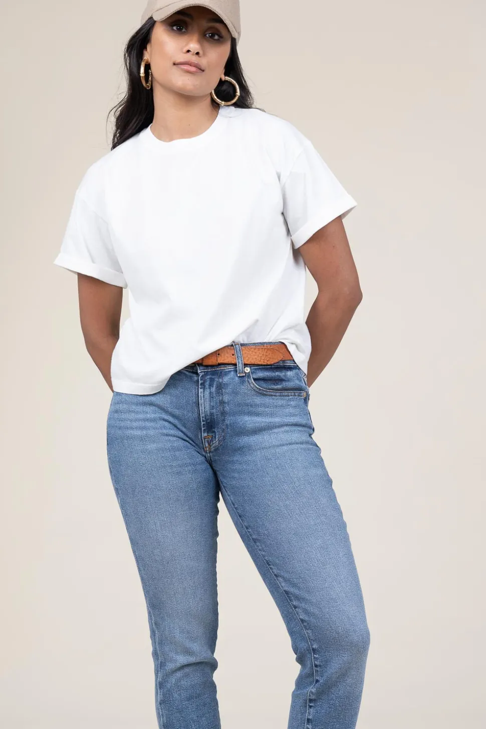 T-Shirt Rosie | Natural... | Ba&Sh | Little Soho