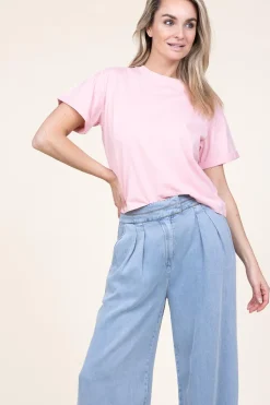 T-Shirt Rosie | Pink... | Ba&Sh | Little Soho