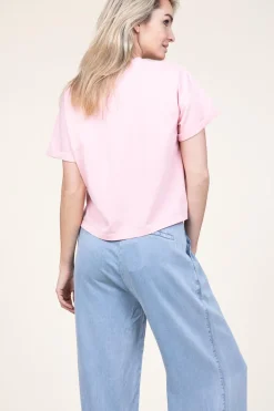 T-Shirt Rosie | Pink... | Ba&Sh | Little Soho