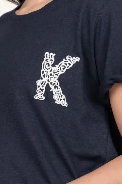 T-Shirt With Embroidery Bocdae | Black... | Kocca | Little Soho