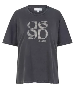 T-Shirt With Logo Ashton | Black... | Dante 6 | Little Soho