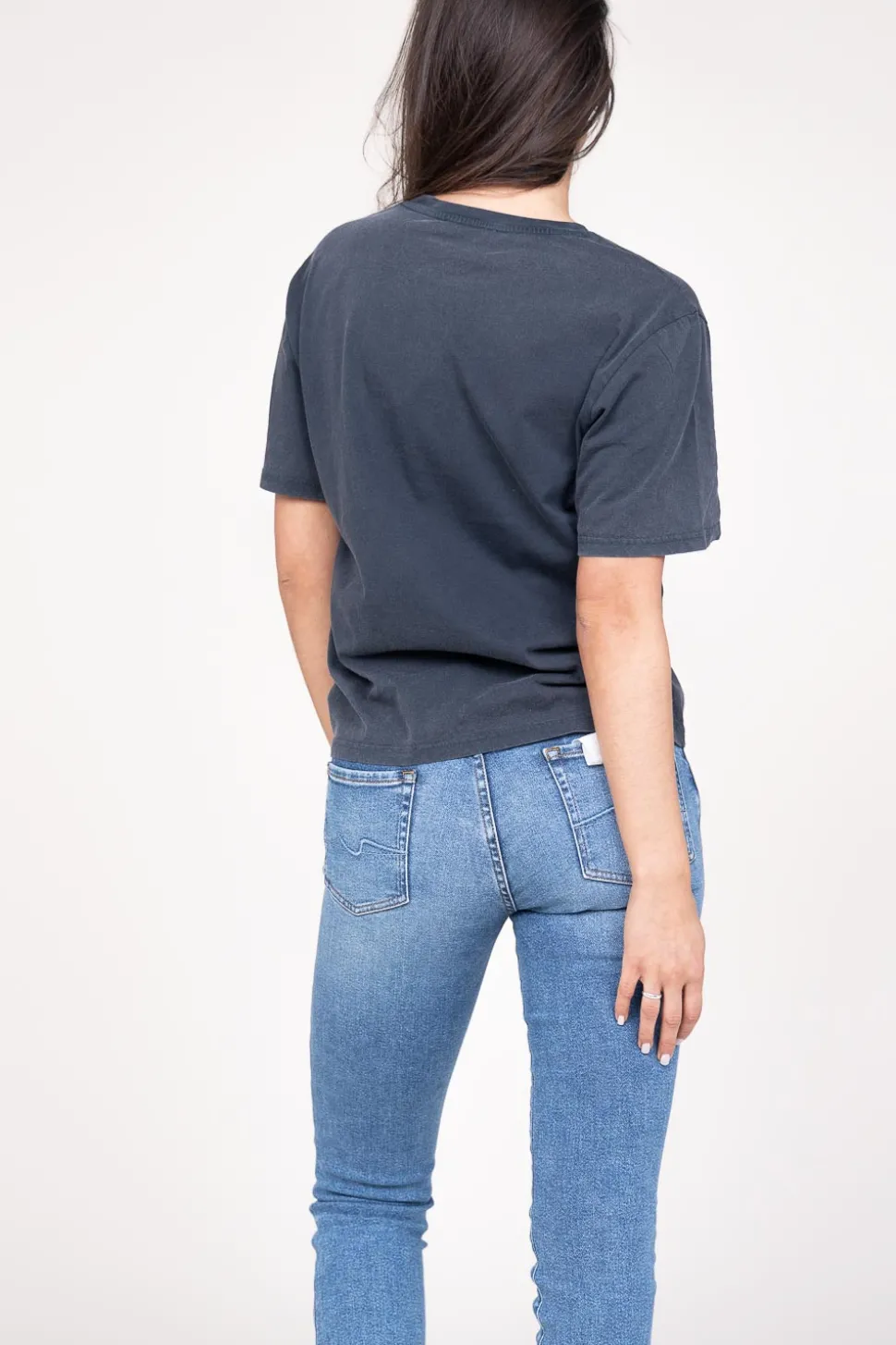 T-Shirt With Logo Ashton | Black... | Dante 6 | Little Soho