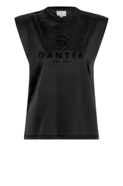 T-Shirt With Logo Bold | Black... | Dante 6 | Little Soho