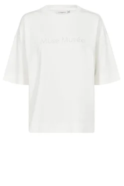 T-Shirt With Logo Muse | Natural... | Copenhagen Muse | Little Soho