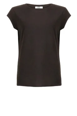 T-Shirt With Round Neck Classic | Black... | Cc Heart | Little Soho