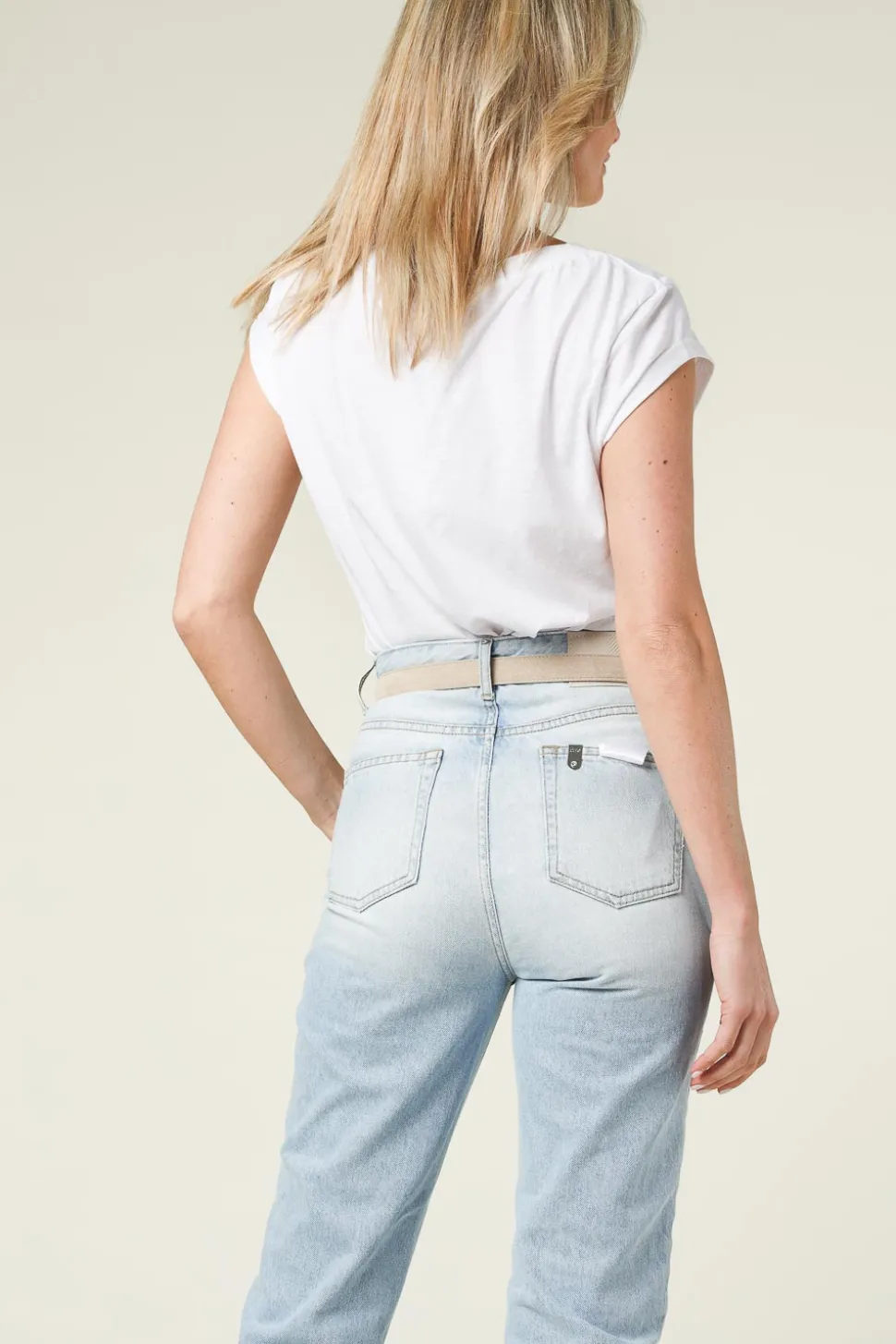 T-Shirt With Round Neck Classic | White... | Cc Heart | Little Soho