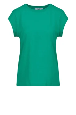 T-Shirt With Round Neck Classic | Green... | Cc Heart | Little Soho