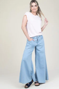 T-Shirt With Round Neck Classic | Dusty Pink... | Cc Heart | Little Soho