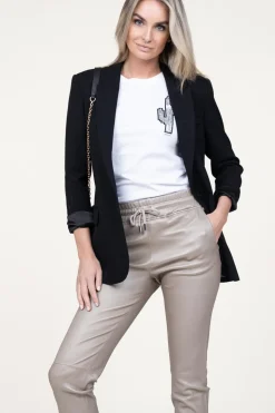 T-Shirt With Sequins Riben | White... | Kocca | Little Soho