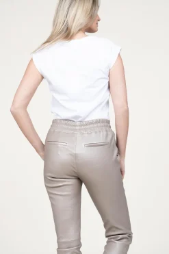 T-Shirt With Sequins Riben | White... | Kocca | Little Soho