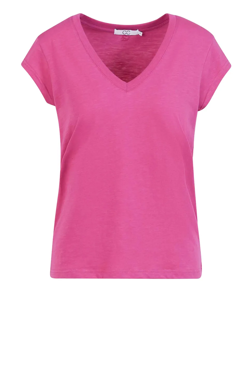 T-Shirt With V-Neck Vera | Berry... | Cc Heart | Little Soho