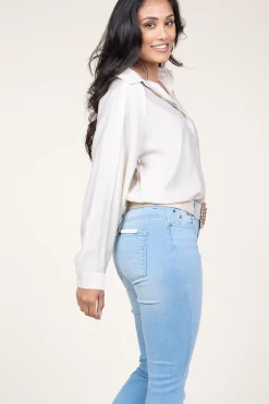 Viscose Blouse Mazar | Natural... | Second Female | Little Soho
