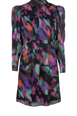 Viscose Dress With Print Edly | Multi... | Dante 6 | Little Soho