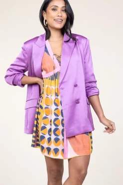 Viscose Dress With Print Myriem | Pink... | Ba&Sh | Little Soho