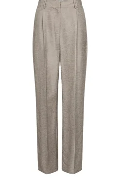 Viscose Pleated Trousers Cilly | Beige... | Copenhagen Muse | Little Soho