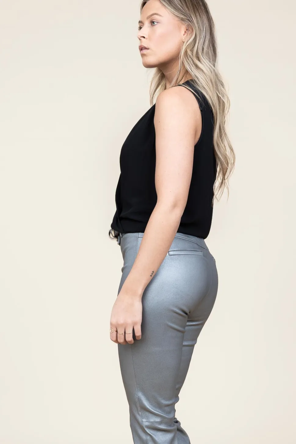 Viscose Top Liza | Black... | Patrizia Pepe | Little Soho
