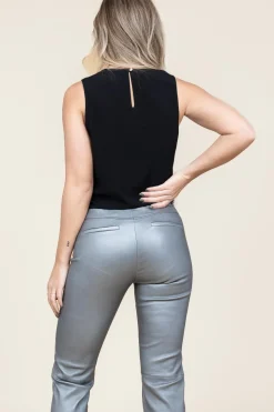Viscose Top Liza | Black... | Patrizia Pepe | Little Soho