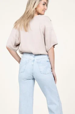 Viscose Top Tago | Taupe... | Ibana | Little Soho