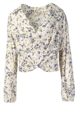 Viscose Top With Print Marausa | Natural... | Liu Jo | Little Soho