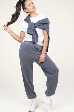 Washed Soft Jogger With Pockets Dafstreet | Grey... | American Vintage | Little Soho