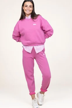 Washed Sweater Doven | Pink... | American Vintage | Little Soho