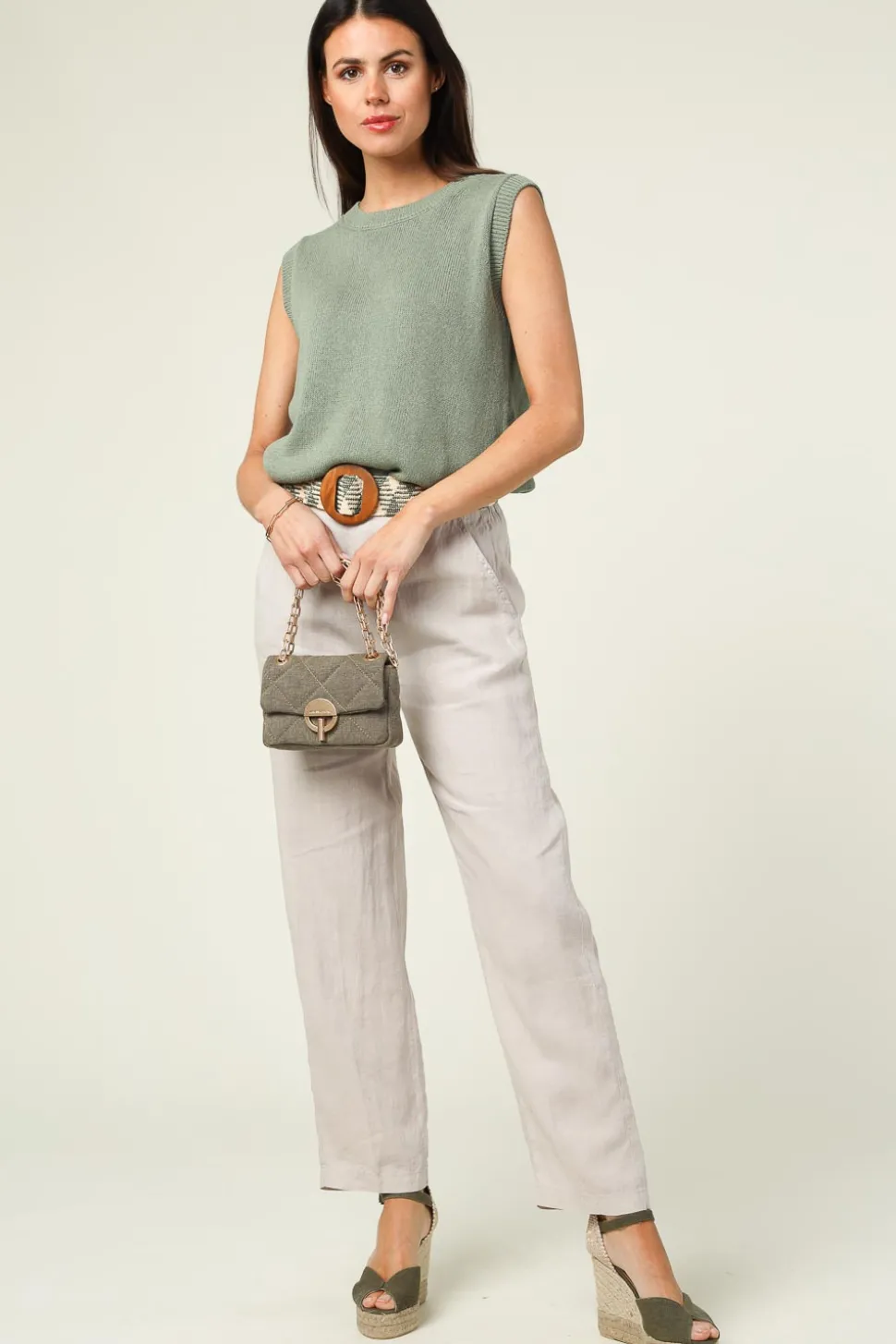 Wedge Heel Bianca | Green... | Castaner | Little Soho