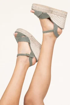 Wedges Blaudell | Green... | Castaner | Little Soho