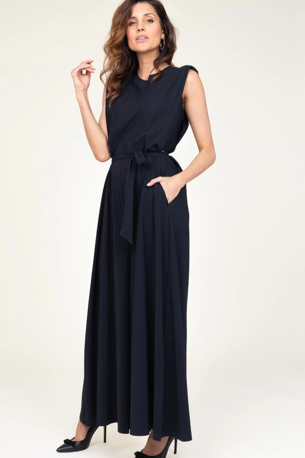 Wide Leg Jumpsuit Gentil | Black... | D-Etoiles Casiope | Little Soho