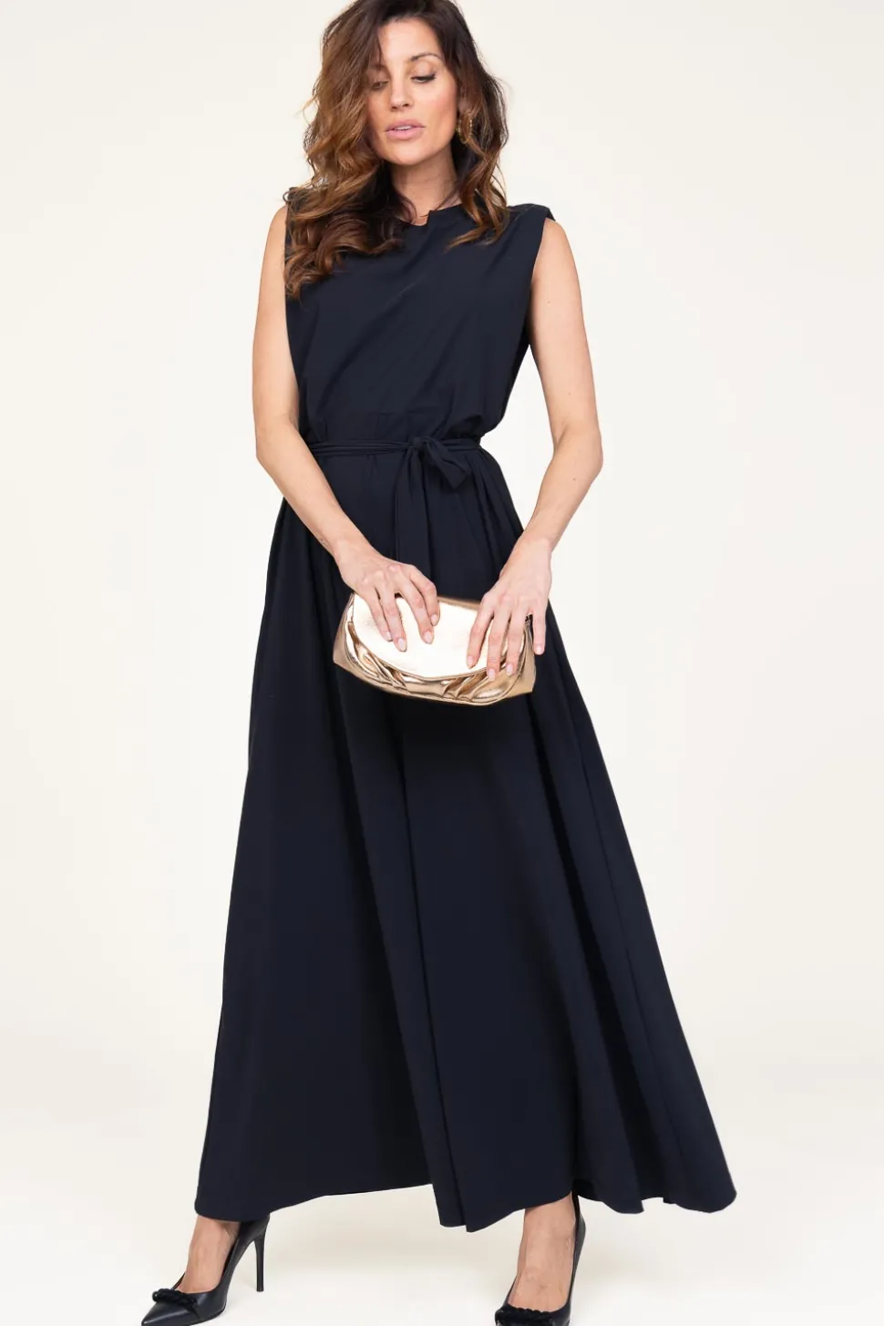 Wide Leg Jumpsuit Gentil | Black... | D-Etoiles Casiope | Little Soho