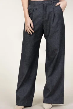 Wide Leg Pants Skater City L32 | Grey... | Lois Jeans | Little Soho