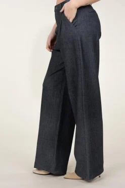 Wide Leg Pants Skater City L32 | Grey... | Lois Jeans | Little Soho