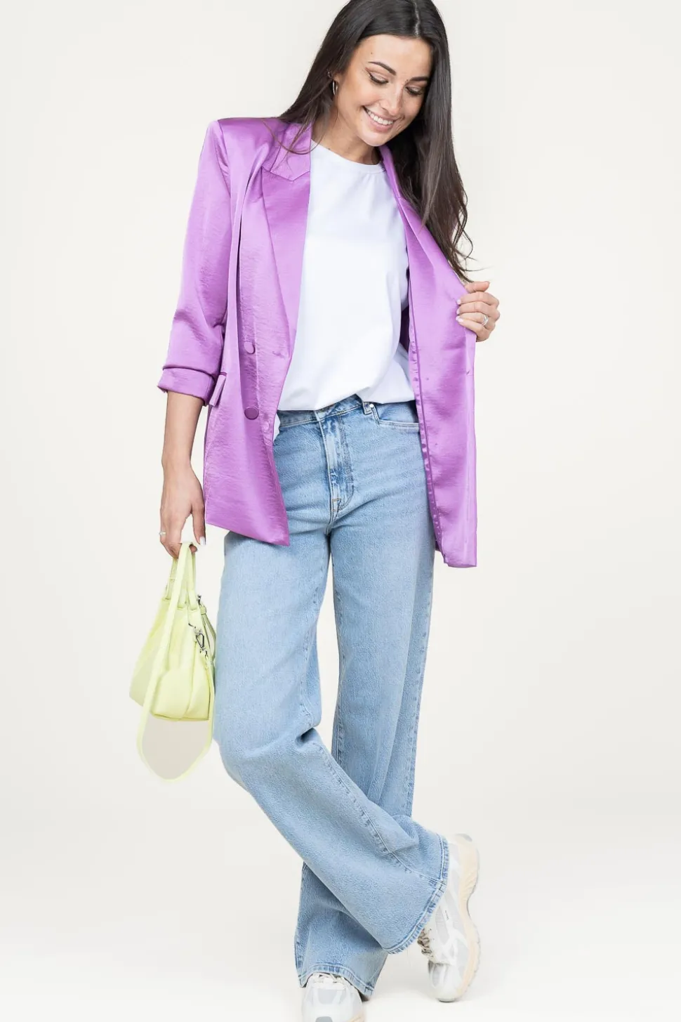 Wide Leg Stretch Jeans Bella | Blue... | Dante 6 | Little Soho