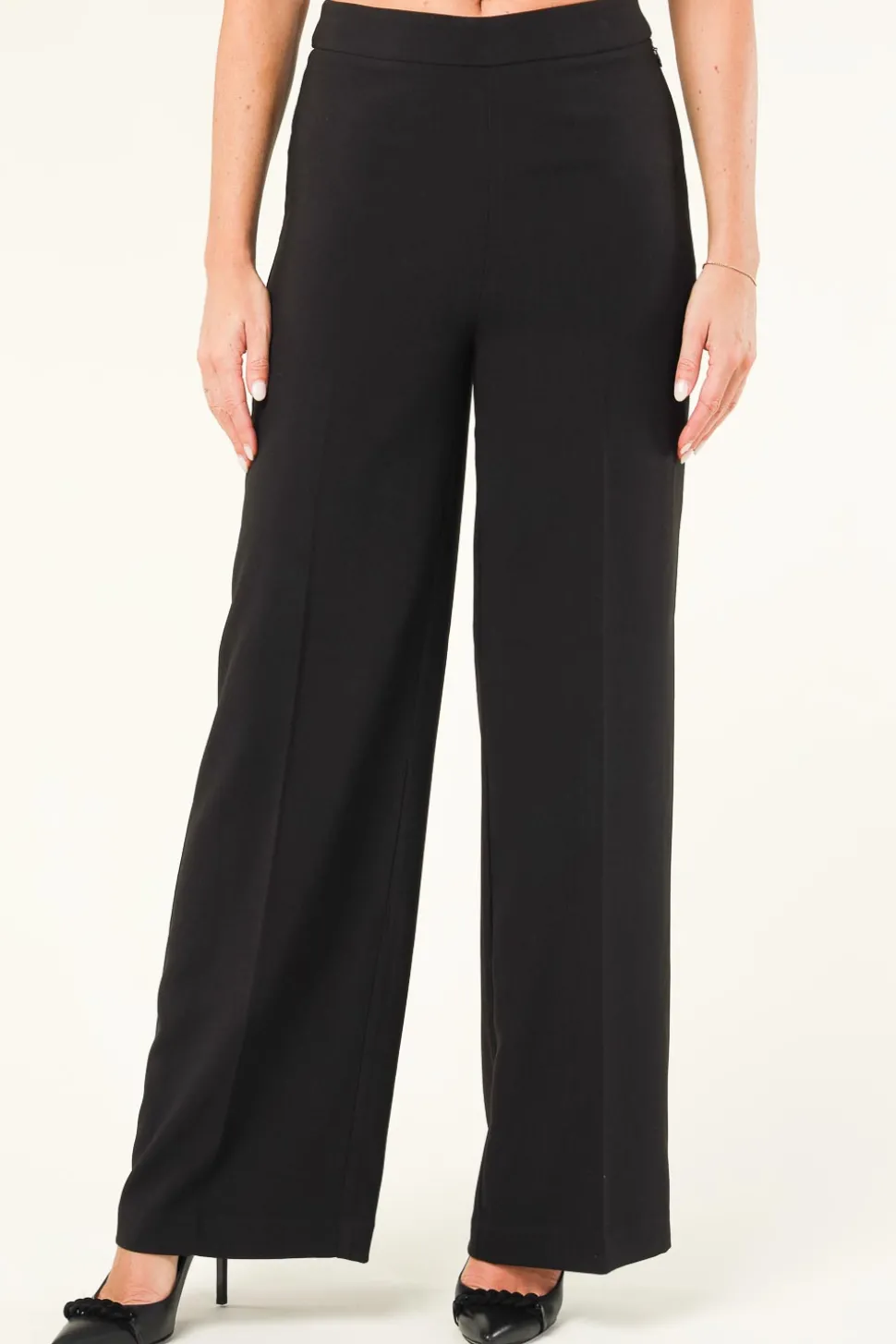 Wide Leg Trousers Lucas | Black... | Dante 6 | Little Soho