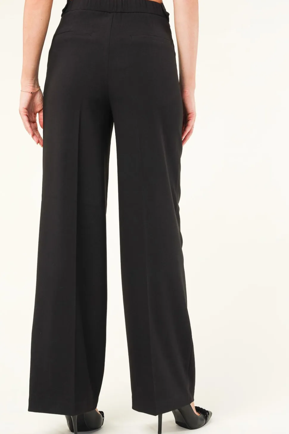 Wide Leg Trousers Lucas | Black... | Dante 6 | Little Soho