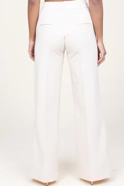 Wide Leg Trousers Luxor | Natural... | March23 | Little Soho