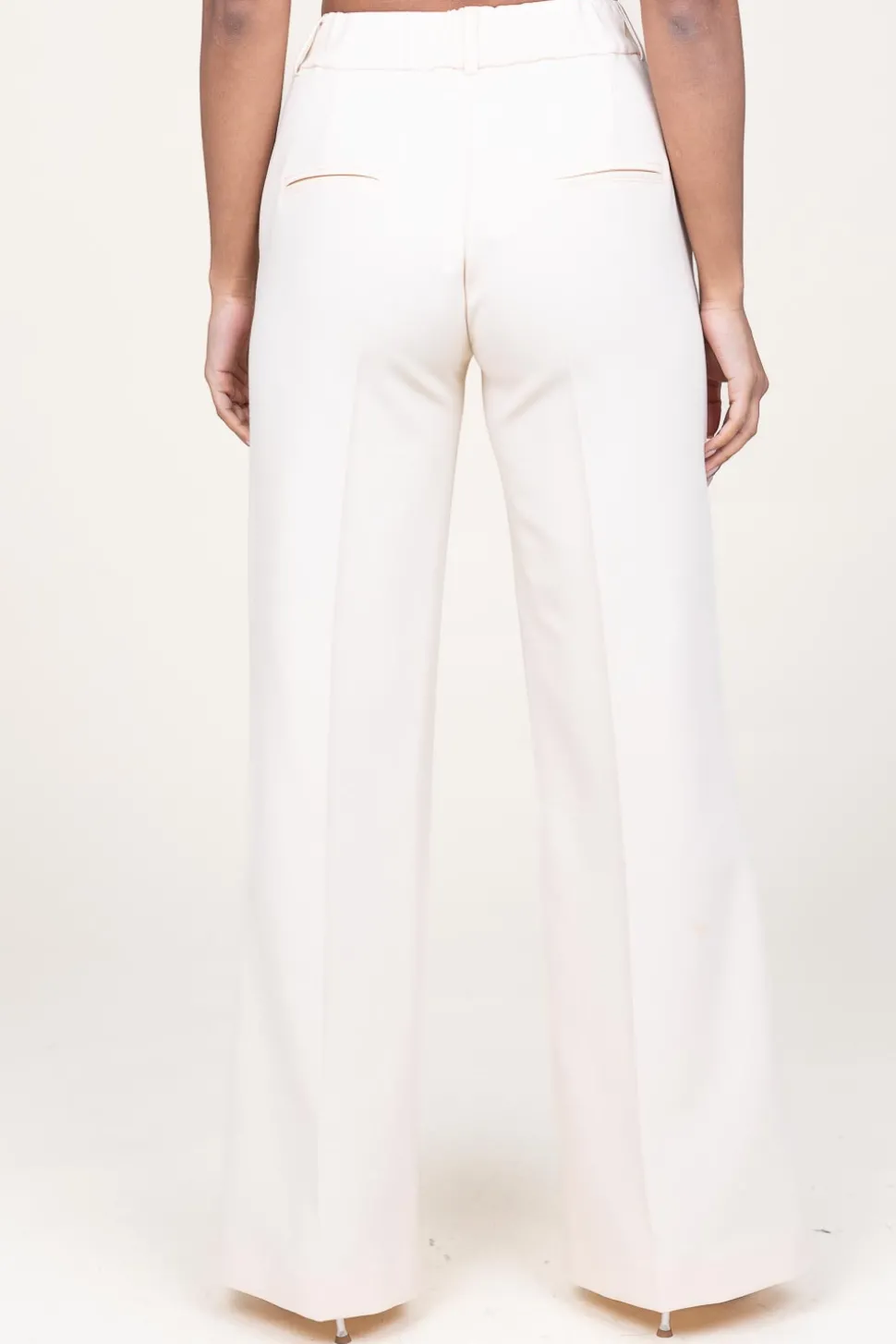 Wide Leg Trousers Luxor | Natural... | March23 | Little Soho