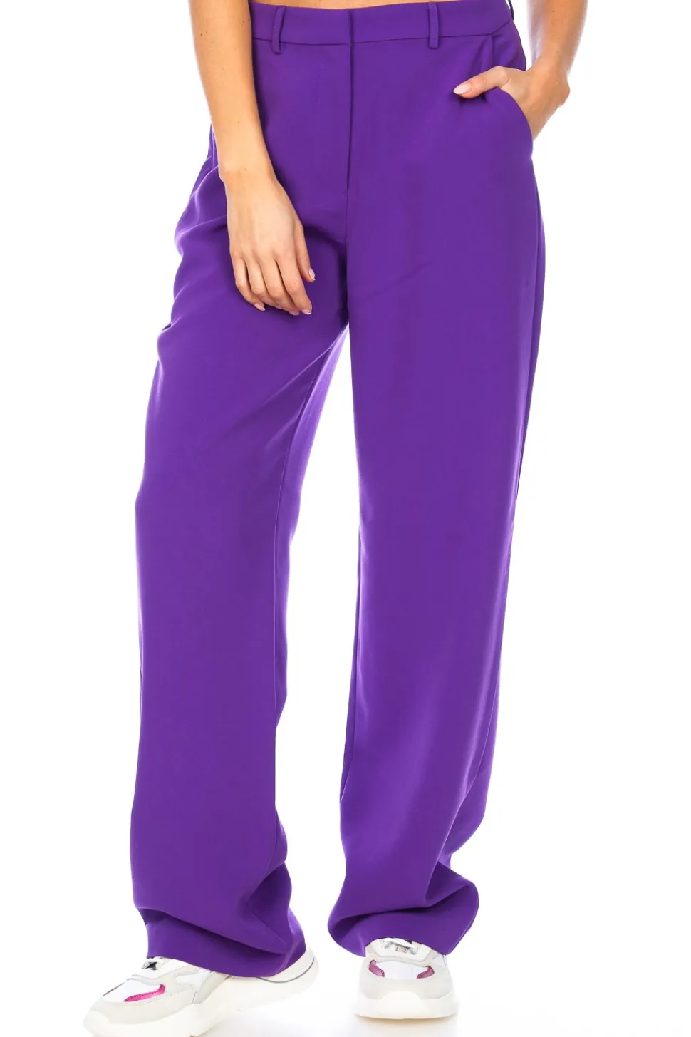 Wide Trousers Xenia | Purple... | Freebird | Little Soho