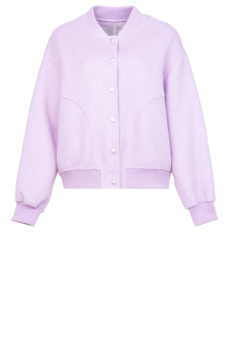 Woolen Bomberjack Luna | Lilac... | Alter Ego | Little Soho